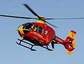 华北首架vip型ec135直升机亮相 主攻商务市场