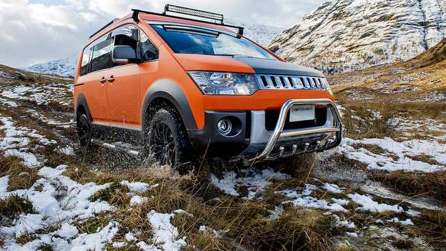 紧凑、四驱、睡4人三菱得利卡这款露营车太适合探险了