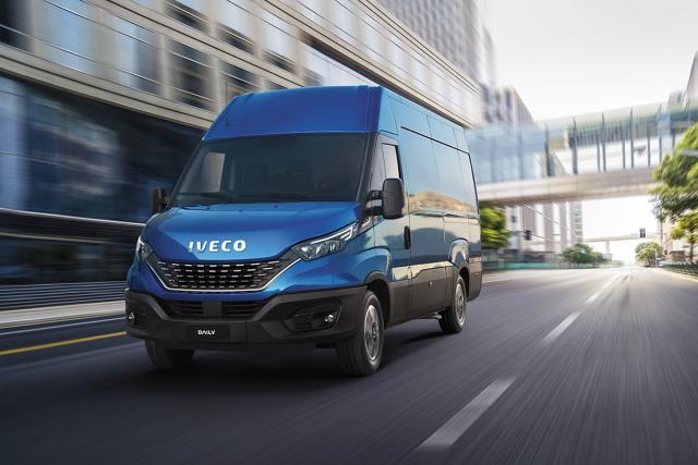 多款进口依维柯new daily 国六车型南京展现场直播