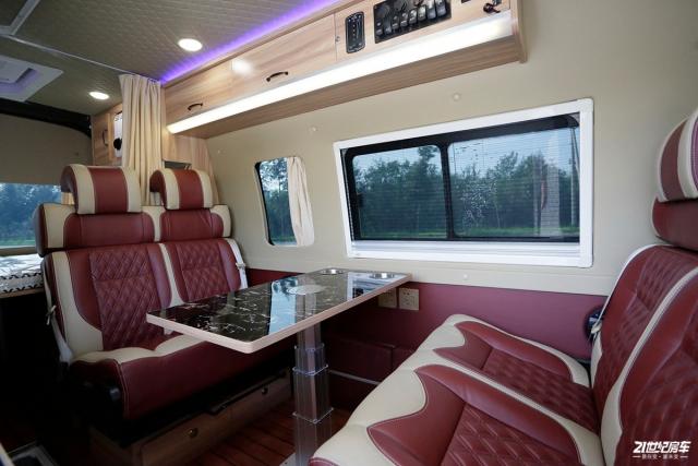 实拍福生风景g9中顶旅居车_评测导购-21世纪房车网